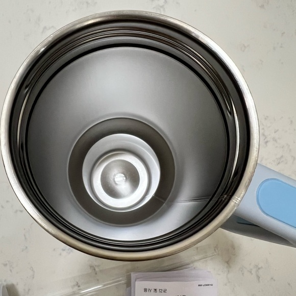 Stanley Gray Thermos with Blue Logo - Picture 10 of 10